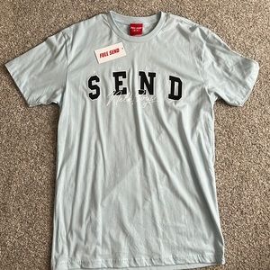 Full Send Nelk boys drop shirt from year ago with tags